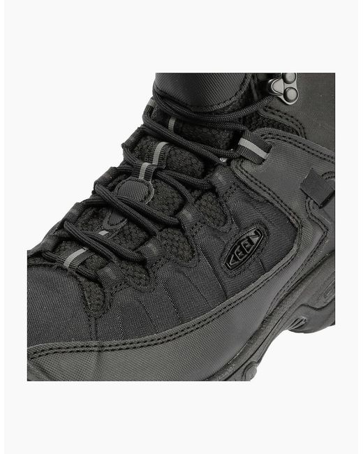 Keen Black Targhee Exp Mid Waterproof Trainers for men