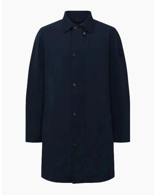 Belstaff Blue Farer Coat for men