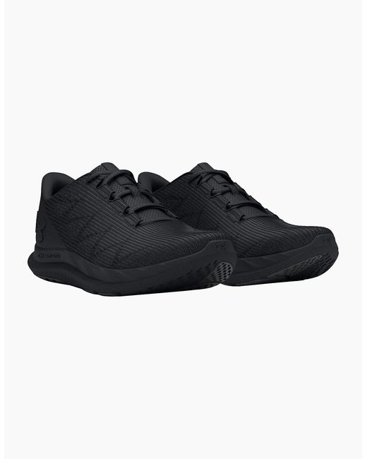 Under Armour Black Charged Speed Swift Trainers for men