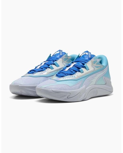 PUMA Blue Scoot Zeros Ii Crystal Basketball Trainers for men