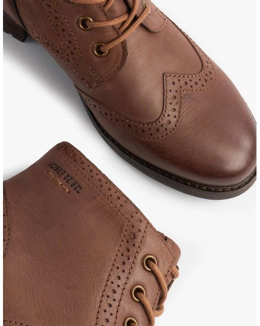 Josef Seibel Brown Kate 11 Brogue Boots Brasil