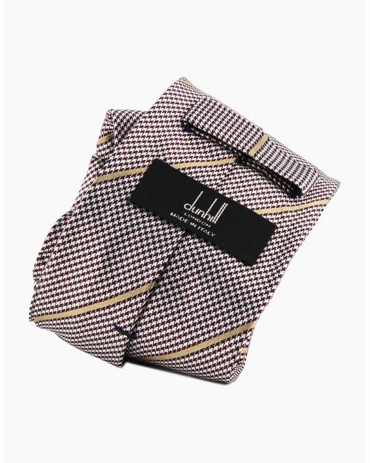 Dunhill Gray Tie for men