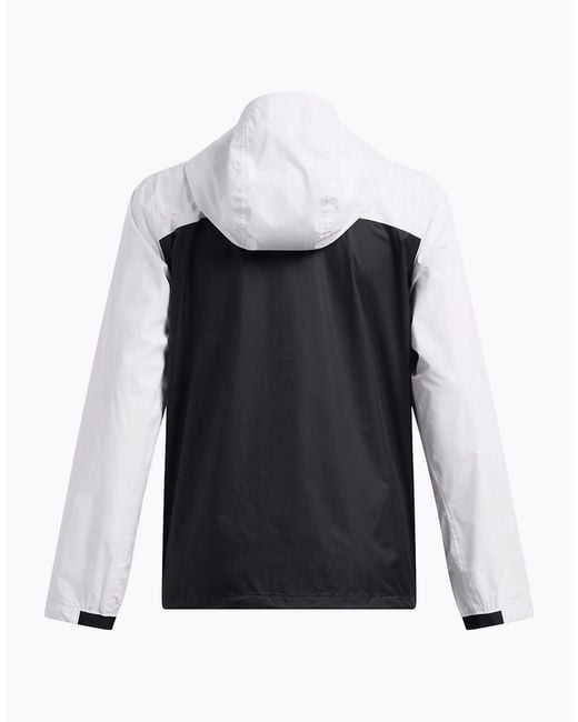 Under Armour Black Armour Cloudstrike Colorblock Jkt Running Jacket