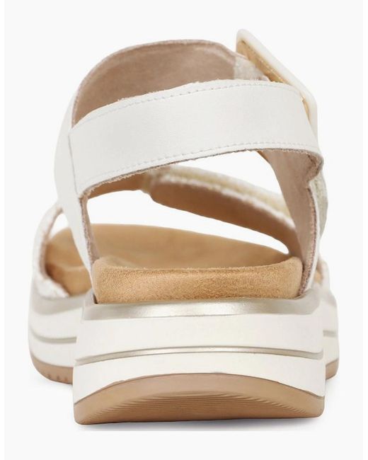 Remonte Metallic Manila Sandals