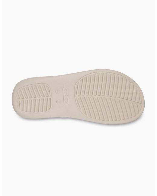 CROCSTM White Getaway Triangle Eva Frappe Sandals