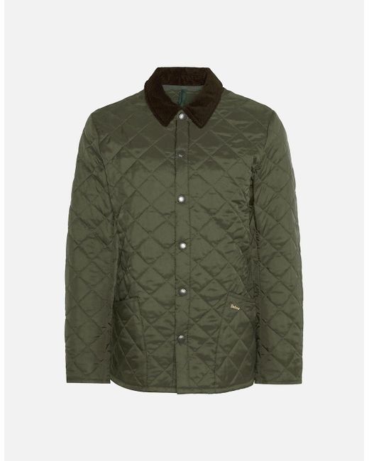 Barbour Green Heritage Liddesdale Quilted Jacket for men