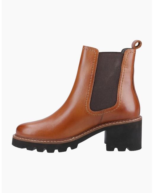 Hush Puppies Brown Gaia Chelsea Boots