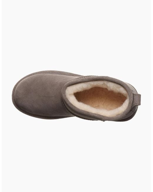 BEARPAW Brown Shorty Suede Morel Winter Ankle Boots