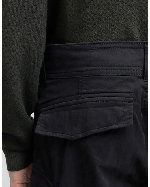 Replay Black Joe Cargo Pants for men
