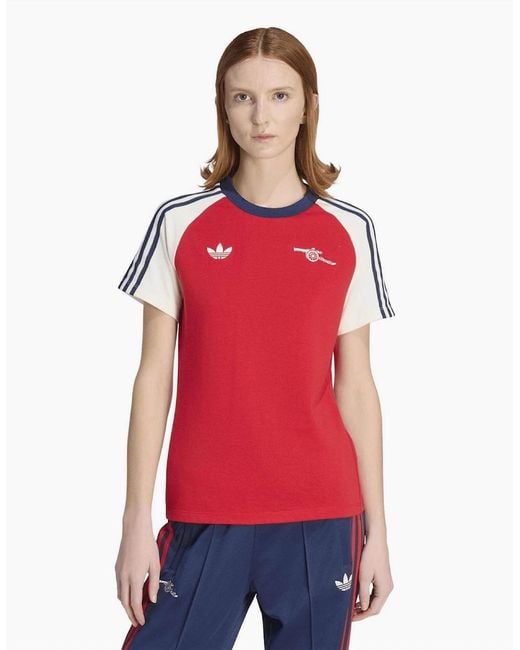 Adidas Red Afc Og Tee W