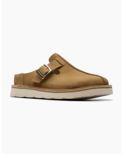 Clarks Brown Solsbury Mule