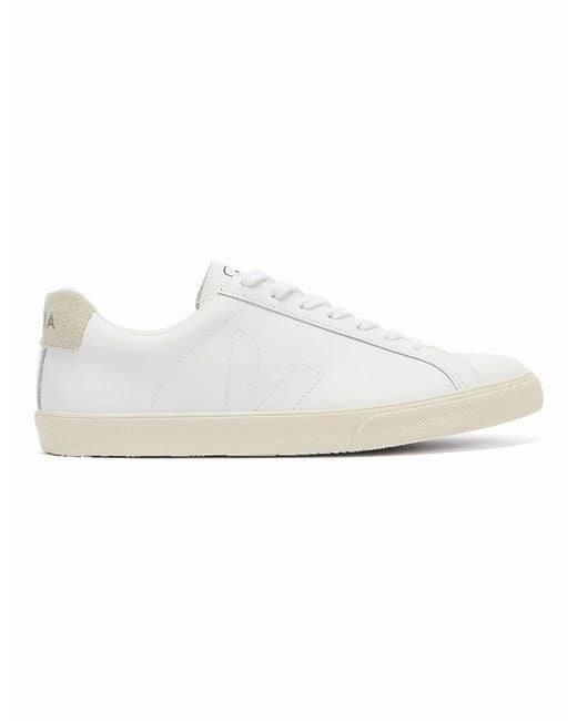 Veja White Esplar Leather Extra Trainers