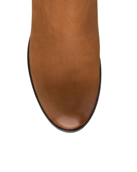 Lotus Brown Etta Ankle Boots