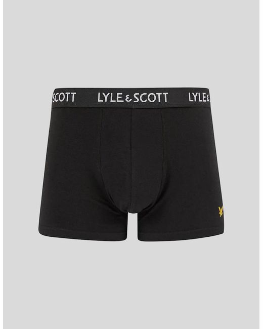 Lyle & Scott Blue 5 Pack Assorted Trunks for men