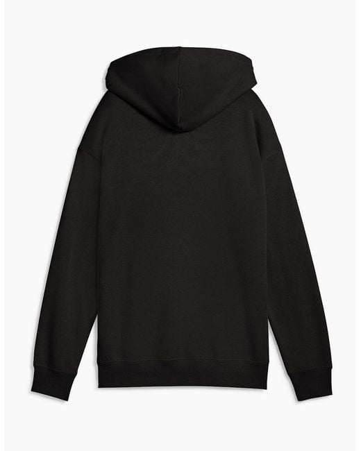 PUMA Black Overhead Hoodie