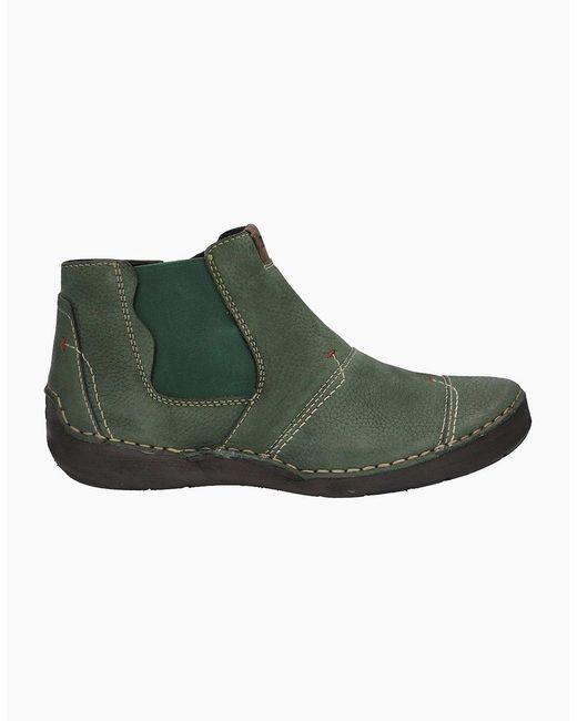 Josef Seibel Green Fergey 55 Ankle Boots