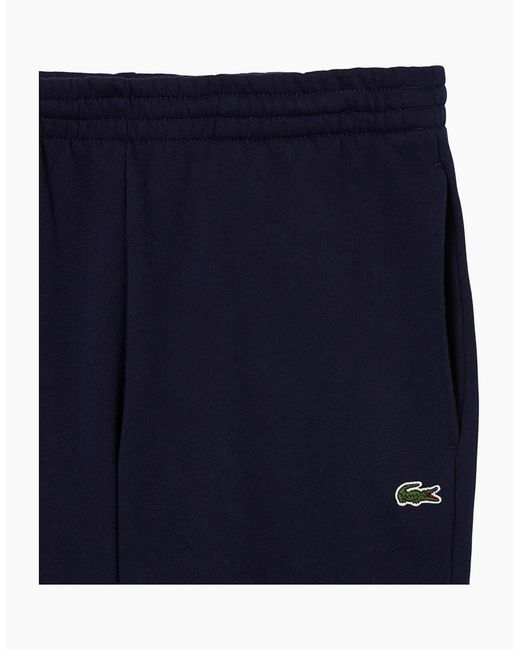 Lacoste Blue Sweatpants Slim Fit Joggers Cuffed for men
