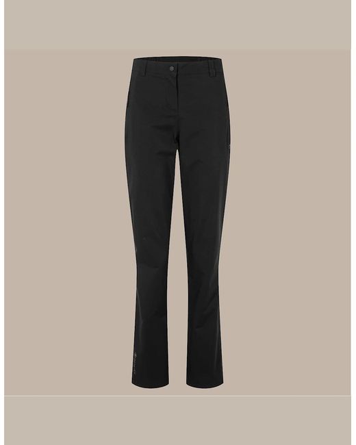 Craghoppers Black Jullio Gore Solid Patterned Straight Trousers