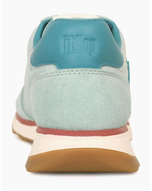 Fitflop Blue Retro-Q Trainers