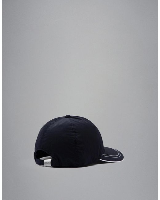 Paul & Shark Blue Baseball Cap With Moon Badge for men