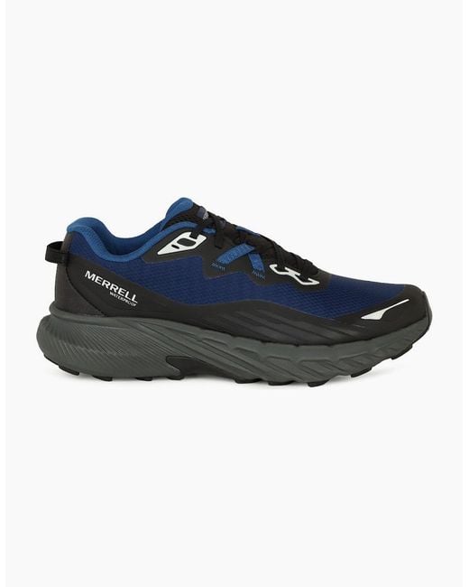 Merrell Blue Agility Trail Waterproof Shoes for men