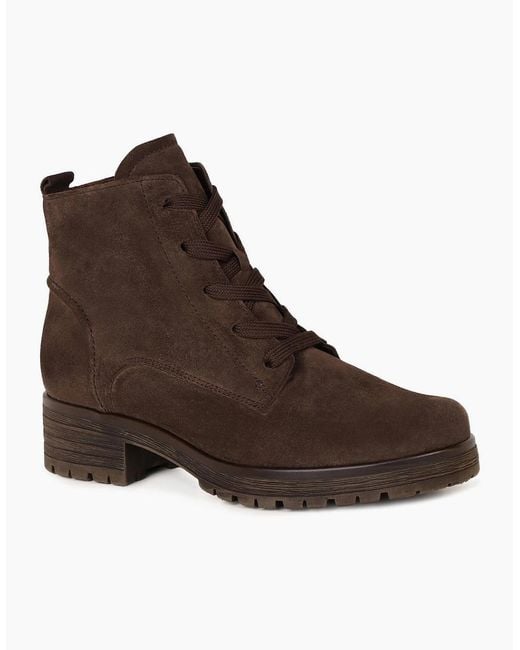 Gabor Brown Zumba Ankle Boots