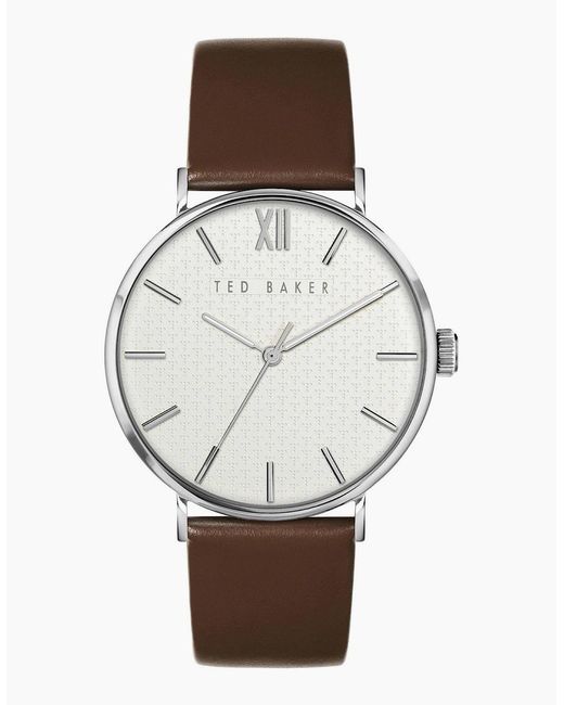 Ted Baker Gray Phylipa Watch for men