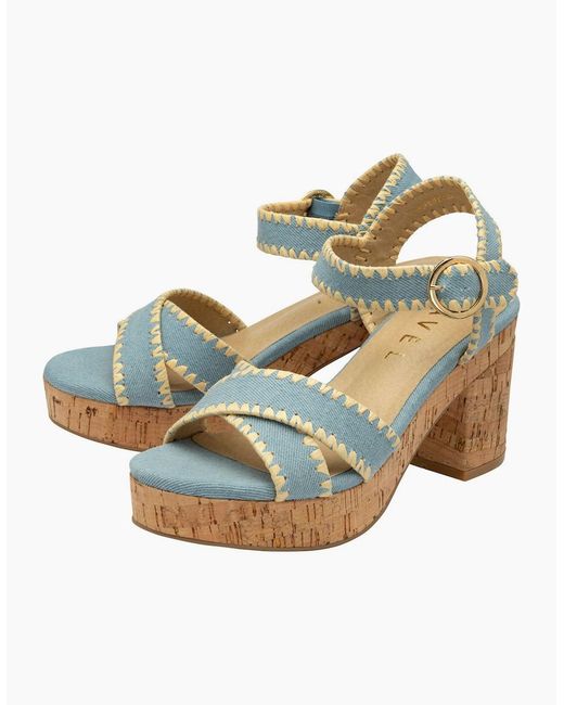 Ravel Brown Ghent Heeled Sandals