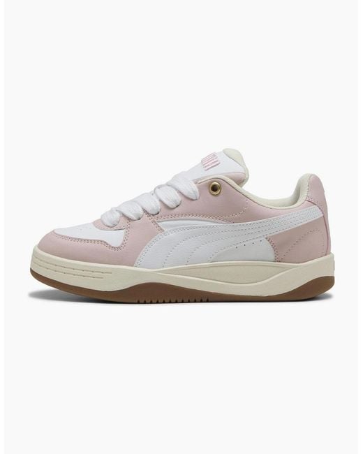 PUMA White Park Luna Low Top Trainers