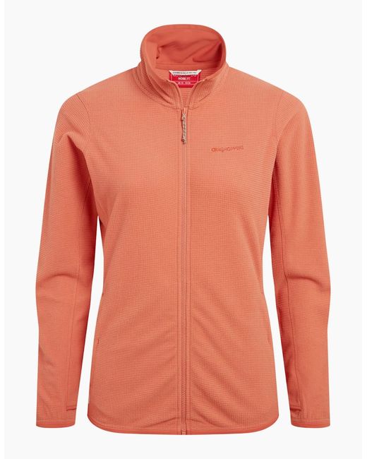 Craghoppers Orange Ladies Anya Nosilife Fleece Jacket