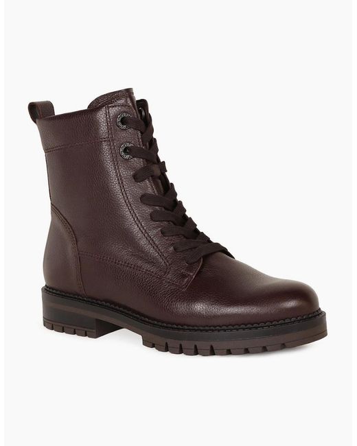 Gabor Brown Leo Ankle Boots