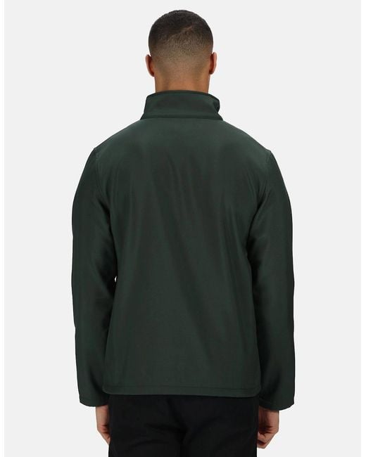 Regatta Green Standout Ablaze Printable Soft Shell Jacket for men