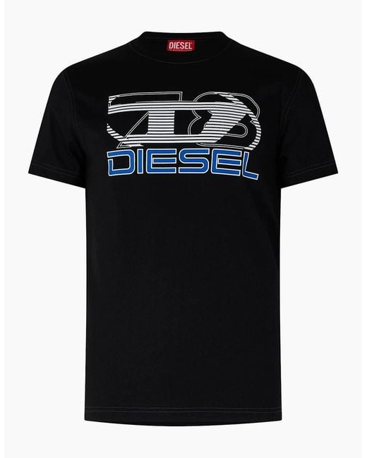 DIESEL Black T Diegor K74 T-Shirt for men