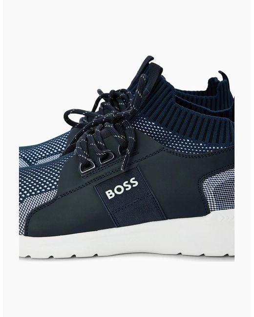 Boss Blue Extreme_Knit for men