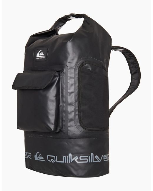 Quiksilver Black Put It All Mid 28L Surf Day Pack Backpack for men