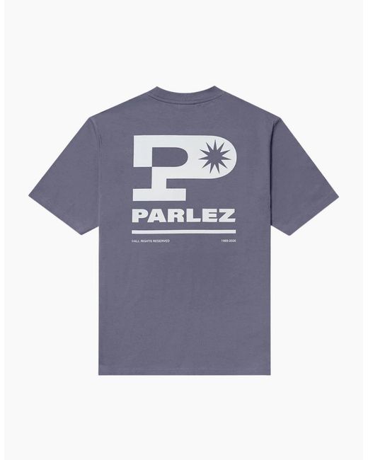 Parlez Blue Complex Haze T-Shirt for men