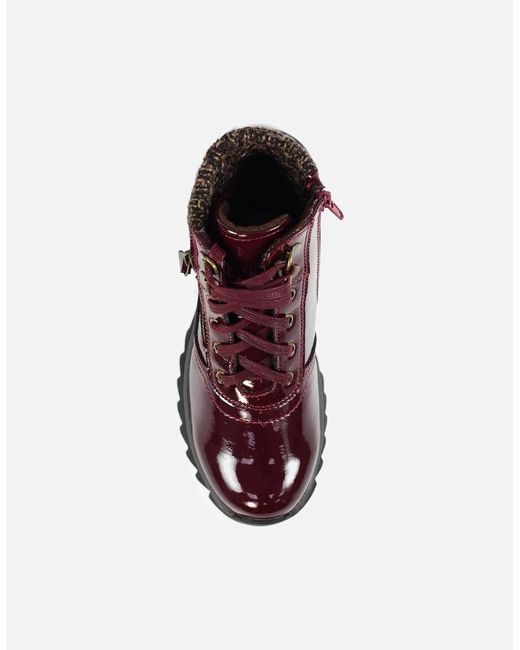 Lunar Purple Psyche Burgundy Waterproof Boot Glb135