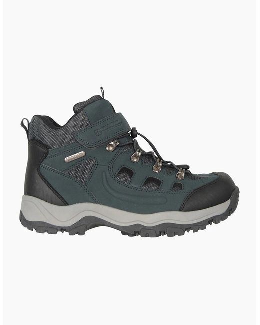 Mountain Warehouse Black Ladies Adventurer Adaptive Waterproof Walking Boots