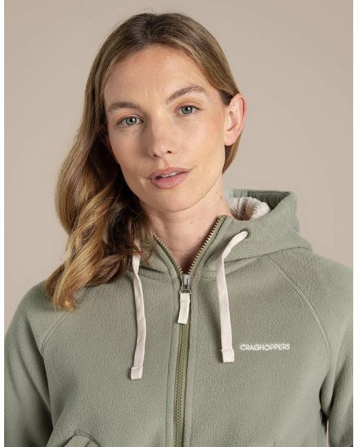 Craghoppers Gray Ladies Grainne Full Zip Fleece Jacket