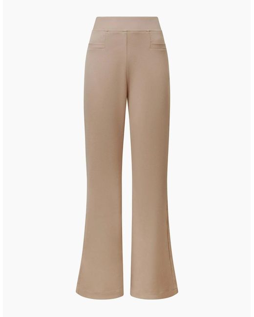 James Lakeland Natural Taupe Bootleg Trousers