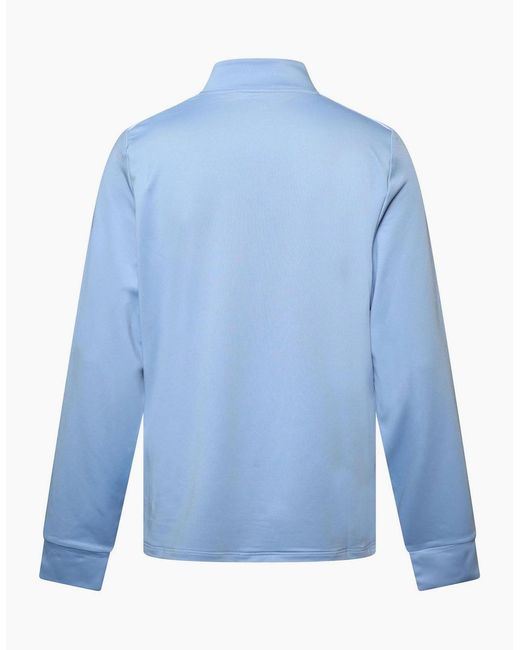 Castore Blue Villa Drill Top