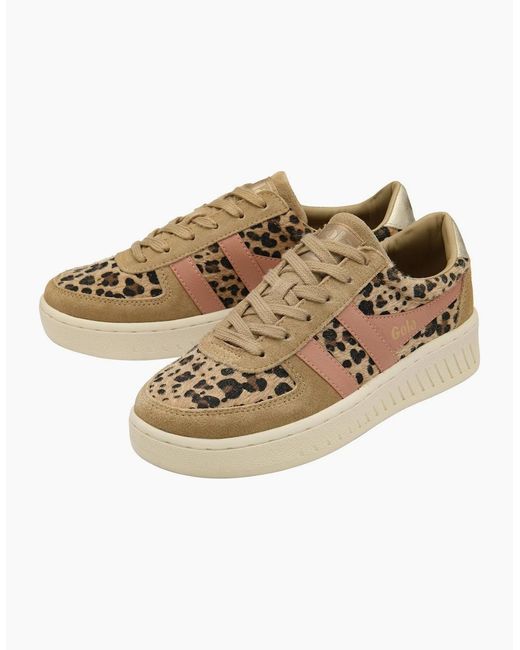 Gola Brown Grandslam Savanna Trainers