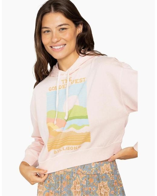 Billabong Natural New Age Pullover Graphic Hoodie