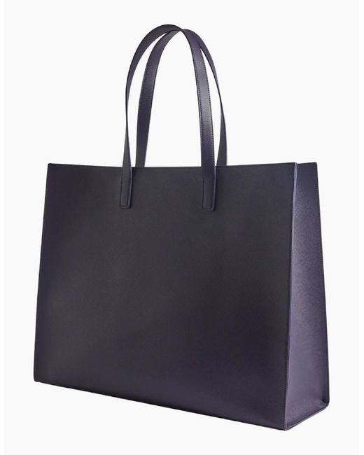 Ted Baker Purple Alumicin Linear Rose Extra Large Icon Bag