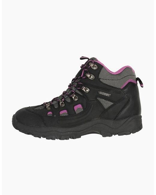 Mountain Warehouse Black Ladies Adventurer Waterproof Walking Boots