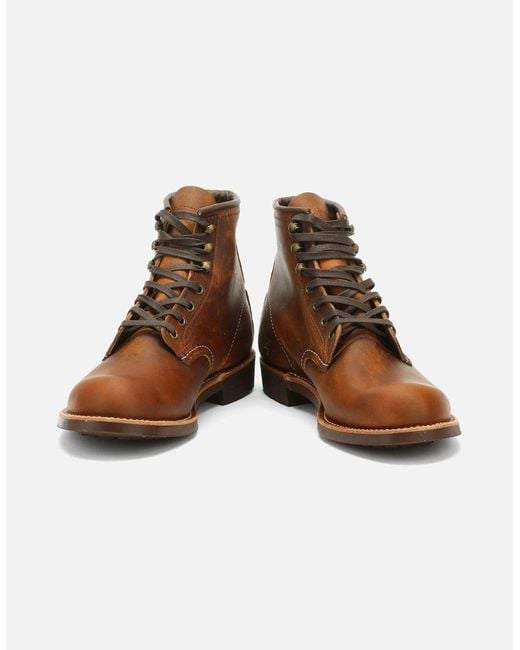 Red Wing Brown Blacksmith Copper Boots for men