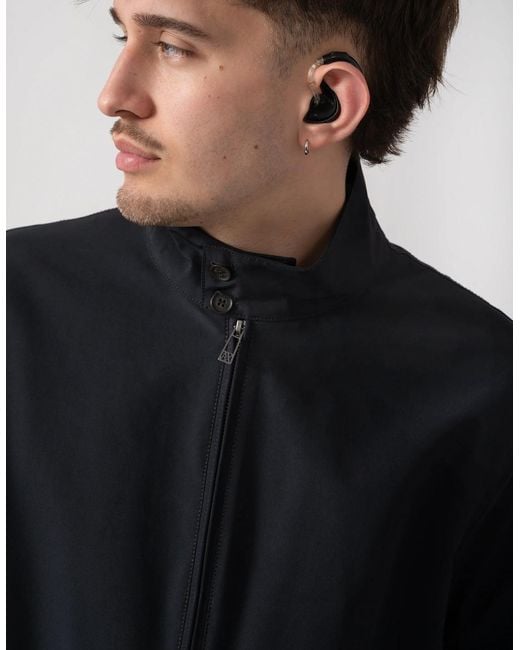 ARMANI EXCHANGE Black Full Zip Jacket for men