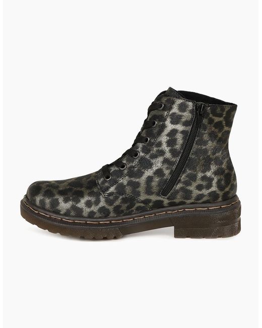 Rieker Black Flame Ii Ankle Boots