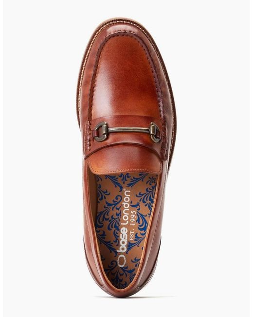 Base London Pink Madison Loafers for men