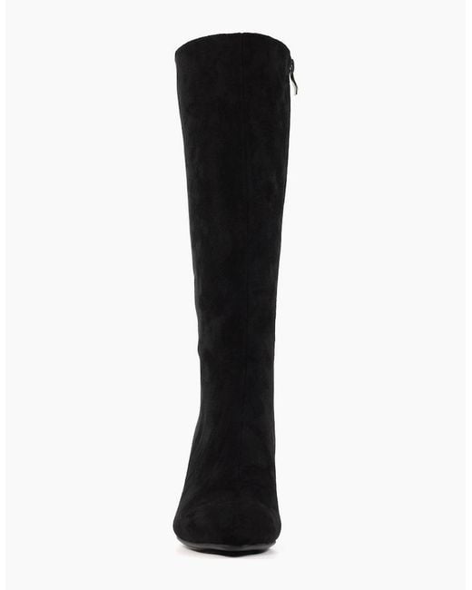 Lunar Black Witham Knee High Boots